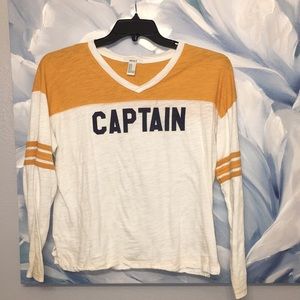 “Captain” Forever 21 t-shirt